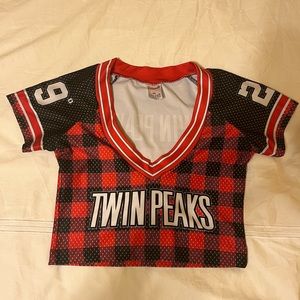 Twin Peaks Girl Football Top